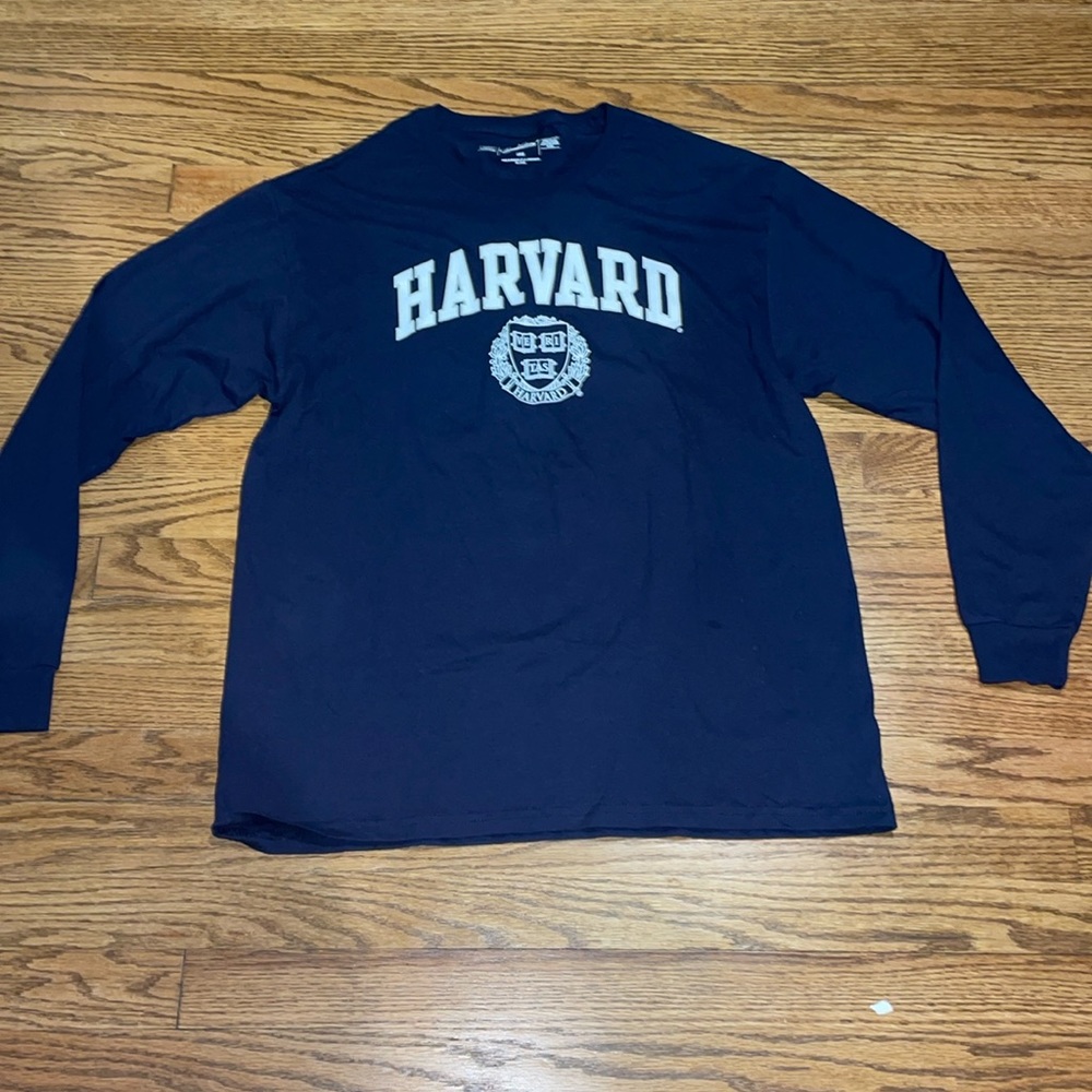 Men’s Harvard Long Sleeve Shirt Size L